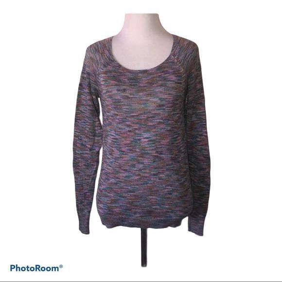 🎀 Old navy women’s xs‎ rainbow heathered sweater - Picture 1 of 6